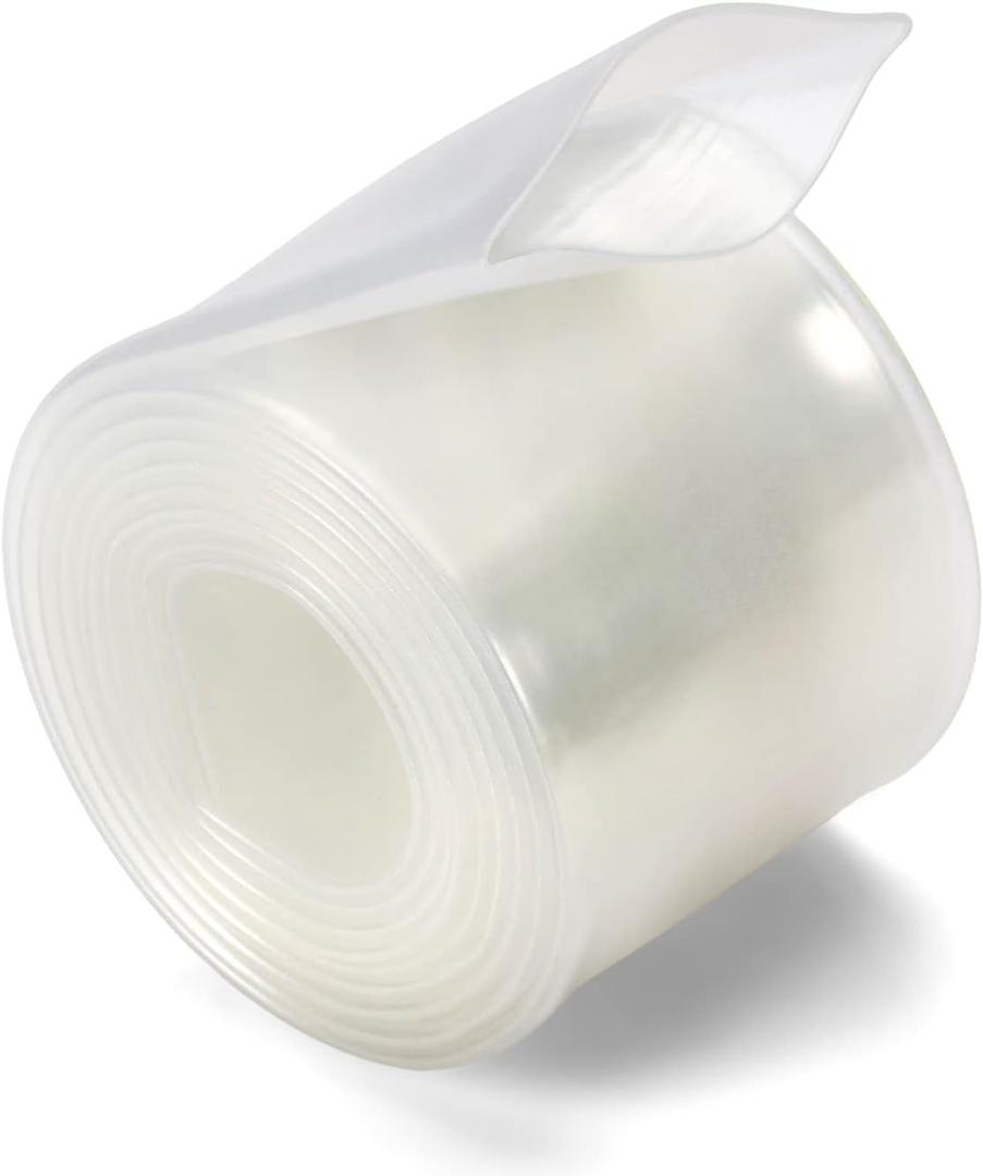 Chanzon 3:1 Ratio 3/4" (19.1mm) Heat Shrink Tubing - Marine Grade Waterproof Adhesive Lined - 4Ft Roll (1.22M Total Length) Clear/Transparent Polyolefin Sleeving Wrap Shrinking 3 to 1 Ratio 1pcs