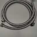 KAINGA 4 FT Washing Machine Hoses with 90 Degree Elbow, Stainless Steel Braided Washer Hose Supply Line with 3/4" FHT Connectors for Short to Moderate-Residential Water Supply, Red & Blue, 2 Pack