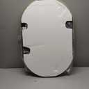 Bathroom Mirror for Wall, 36''x24'', Gold Oval Mirror for Bedroom Entryway Bathroom, Metal Framed Vanity Mirror(36''x24'', Gold)