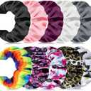 20mm 10Pack Scrunchies Elastic Replacement Band, Compatible with Samsung Galaxy Watch Models (4 Classic 42mm/46mm, 3 41mm, 42mm, 5 Pro 45mm, 5)