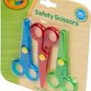 5 x Crayola Toddler Safety Scissors (3pk), Blunt Tip Training Scissors for Preschool Learning Activities, Right & Left Handed, Toddler Arts & Crafts Essentials