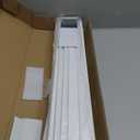 LazBlinds 2-inch Cordless Faux Wood Blinds with Royal Valance, Room Darkening Horizontal Window Blinds, Inside Mount Blinds for Windows - Fit for Window 23'' W x 36'' H - White