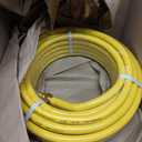 CSST 3/4" Gas Line 70ft Corrugated Stainless Steel Tubing Flexible Gas Line 3/4 Inch Natural Gas Hose Pipe Kit With 2 Male Adapter Fittings