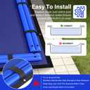 20 x 40 ft Inground Pool Cover - Heavy Duty & Durable Swimming Pool Cover