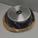 Frying Pan Set - 3 Pcs Nonstick Skillets With Lids, PFOA Free, Induction Compatible, Black (Black-8Inch+9.5Inch+11Inch With Lid)