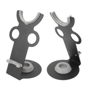 Hair Dryer Stand Holder, Attachment Parts Organizer, Home Bathroom Salon Iron Ergonomic Hair Dryer Rack for Diffuser Nozzle