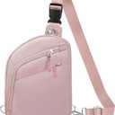 TOPEAST Anti Theft Crossbody Bags for Women Men, Small Sling Crossbody Bag Travel Purse Shoulder Wallet with RFID Blocking