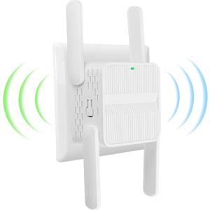 NetBoost, Net Boost pro WiFi Extender 2024, Netboost WiFi Extender Signal Booster, WiFi Range Extender 1200Mbps, 9998 Sq.ft Long Range Internet Extender Dual Band 2.4&5GHz for Home 360 Full Coverage