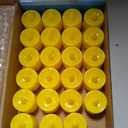 LANKER 24 Pack Flameless Led Tea Lights Candles, Flickering Warm Yellow Battery Operated Electronic Fake Candles, Decorations for Halloween and Festival Celebration (Yellow - 24Pack)missing 1