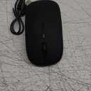 PEIBO Bluetooth Wireless Mouse for Laptop mac MacBook ipad MacBook air MacBook pro pc Desktop Computer Windows Chromebook Notebook (Black)