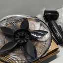 Holmes 18” Digital Stand Fan – 3-Speed, Adjustable Head Tilt, 75° Oscillation, 7.5-Hour Timer, Remote Control