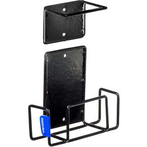 Rack'Em Gun Rack Indoor Rifle Racks - Wall Mount Shotgun Hooks for AR 15 - Archery Bow -Storage for Rifles - Soft Coated Heavy Duty Steel