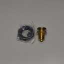 KANARY ALL Brass Air Switch Button for Sink Top Counter Top Garbage Disposal Part (Round, Brushed Nickel)