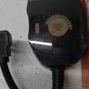 Outdoor Timer Outlet Waterproof, 24 Hour Mechanical Plug in Light Timer, 2 Grounded Outlets for Christmas Lights, 15A 1/2 HP, ETL Listed (1 Pack)