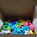 Libima 100 Pcs Inspirational Employee Appreciation Gifts You're a Star Stress Balls Bulk for Adults Positive Gift for Coworker Nurse Teacher Week Thank You Party Favor Emotional Funny Ball with Cards