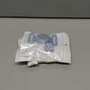 DeKago Waterproof Airtag Dog Collar Holder - Silicone AirTag Mount GPS Tracking Protective Case for Dog & Cat, Fits All Width Collars (Blue), Pack Of 4