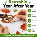 Hello Hallway Classroom Door Decorations for Teachers, Thanksgiving | Reusable Peel & Stick Door & Whiteboard Decor Kit | Preschool Pre-K Kindergarten Classroom Wall Decor