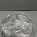 Plasticpro 6 Sectional Round Plastic Serving Tray/Platter (4, Clear)