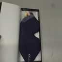 MZOO Luxury Sleep Eye Mask for Side Sleeper Men Women, Zero Eye Pressure 3D Sleeping Mask, Light Blocking Patented Design Night Blindfold, Soft Eye Shade Cover for Travel, Blue