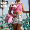 GLORIEROO Pastel Lunch Box Women | Insulated Waterproof Leakproof Lunch Bag Cooler | Adjustable Strap | BPA-Free