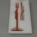 Bow Glass Candle Holders for Candlestick Holders Candle Stand Candle Sticks Holder Decor for Table Centerpiece Decor Girls Pink Room Set of 2