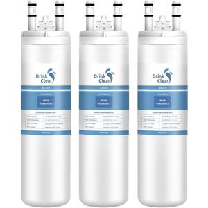 WF3CB Water Filter Replacement for Pure Source 3, WF3CB, 706465, 242086201, 242069601, 242017800 Water and Ice, Height 9 inches, 3 Pack