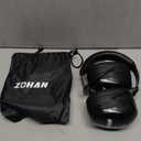 ZOHAN 012 Noise Reduction Earmuffs 2 Packs for Hearing Protection, NRR 28dB Adjustable Safety Ear Muffs for Mowing, Autism (Black+green)