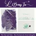 2 x 3.5" Purple Velvet Ribbon Bows, 12 Count - Pre-Tied Bows for Valentines, Christmas, Weddings & More