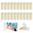 20Pcs Eyebrow Practice Skins 3D Microblading Fake Skin BrowAid Practice Bandage Silicone Eyebrow Tattoo Practice Skin for PMU Microblading Supplies TA632-2KIT