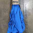 JEAREY 8x10 ft Rectangular Patio Umbrellas Outdoor Table Market Umbrella w/Crank, 8 Sturdy Ribs, UV Protection Waterproof Sunproof(Royal Blue)