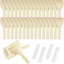 50 Pieces Urinal Bag Male External Catheter with Fixer Rubber External Catheter for Men and Incontinence People (35 mm)