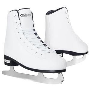 BASYNOL Nattork Womens Figure Ice Skates,Recreational Ice Skates with Stainless Steel Blade,Lace Up Adult Figure Skate Ice Hockey Skates for Outdoor,Figure Ice Skate Shoes for Youth and Adult, Size 9