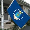 Air force Military Flag Double Sided 3x5 Outdoor-3 Ply American United States Airforce Flags Heavy Duty with Brass Grommets for Outdoor Indoor Room Wall
