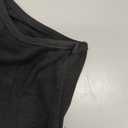 Verdusa Womens Mock Neck Backless Tops Double Lined Sleeveless Skinny Leotard Tops Bodysuit (Black, XS)