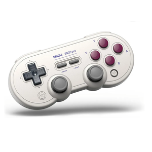 8BitDo SN30 Pro Bluetooth Controller with Hall Effect Joysticks, Rumble Vibration, and Turbo Function, Compatible with Switch/Switch 2, PC, macOS, Android, Steam Deck & Raspberry Pi (G Classic)