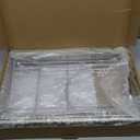 Pull Out Trash Can Under Cabinet & Under Sink - Heavy Duty Sliding Adjustable Cabinet Garbage Can Organizer, Requires Minimum Cabinets Opening 13" W X 18" D,Chrome Finish (Waste Bin Not Included)