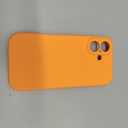 LOVE 3000 Designed for iPhone 17 Case, Premium Silicone [Compatible with Magsafe][Soft Anti-Scratch Microfiber Lining] Shockproof Protective Phone Case for Men Women 6.3", Bright Orange