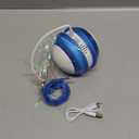 AIPERRO Cat Toys for Indoor Cats, Innovative Interactive Cat Toy Ball with Bird Chirping, USB Rechargeable Automatic Exercise Rolling Cat Toy for Bored Indoor Adult Cats Kittens, Blue/ White