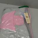 Dog Jacket, Large Dog Coat with Harness Built in, Warm Pet Winter Jacket Zippered Snow Coat with Furry Collar, Waterproof Fleece Snowsuit for French Bulldog, Pink L