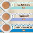 Merrick Purrfect Bistro Grain Free Premium Canned Pate Adult Wet Cat Food, Variety Pack Seafood Recipes - (12 Packs of 12) 5.5 oz. Cans