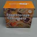 40 PCS Food Storage Containers with Lids Airtight (20 Containers & 20 Lids), Plastic Storage Meal Prep Container-Stackable 100% Leakproof & Microwave Organization and Storage Sets, Lunch Containers