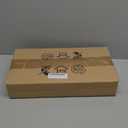 VEVOR 10PCS 31.5inch High Wedding Flower Stand, With Acrylic Laminate,Metal Vase Column Geometric Centerpiece Stands, Gold Rectangular Floral Display Rack for Events Reception, Party Decoration