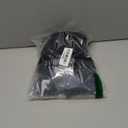 QINSEN Long Sleeve Shirts for Women V Neck Half Zipper Ribbed Knit Going Out Tops Full Length Basic Tee (Medium, Black)