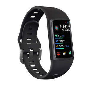 FITVII FINO 2 Slim Fitness Tracker, Smart Watch with Blood Oxygen, Sleep Monitor, 24/7 Heart Rate & Blood Pressure, IP68 Waterproof Health Activity Trackers with Calories Step Counter for Women Men