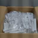 116mm CR Plastic Packaging Pop Top Tubes - Child Resistant Travel Holder Vial Containers - 500 Qty (White)