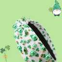 St Patricks Day Headband Women Shamrock Green Headband Irish Lucky Clover Hairband Saint Patricks Day Accessories