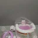 Baby Bath Seat for Babies 6 Months & Up - Toddler Bath Seats for Baby Sitting Up with 4 Suction Cups & Soft Cushion, Non-Slip Infants Shower Bathtub Chair for Newborn Boys Girls