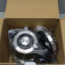 CHEFMAN Electric Kettle - 1.2L 1500W Hot Water Tea Pot with Infuser, BPA Free, Auto Shut Off, Boil-Dry Protection, Removable Lid, LED Light, Cordless Glass Electric Tea Kettle  Stainless Steel