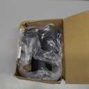 Hugwits Car Exhaust Tips, Stainless Steel Dual Outlet Straight Style Muffler Exhaust, 2.5" Dual Tail Pipe Muffler Tip, Universal for Most Cars (Matte Black)