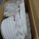 VISCOO 36 Pack Cupcake Stand, Dessert Table Display Set, 3-2 Tiered Tray Stand & Cupcake Holder Display Tower for Wedding, Serving Trays for Tea Party, Birthday, Dessert Stands for Baby Shower